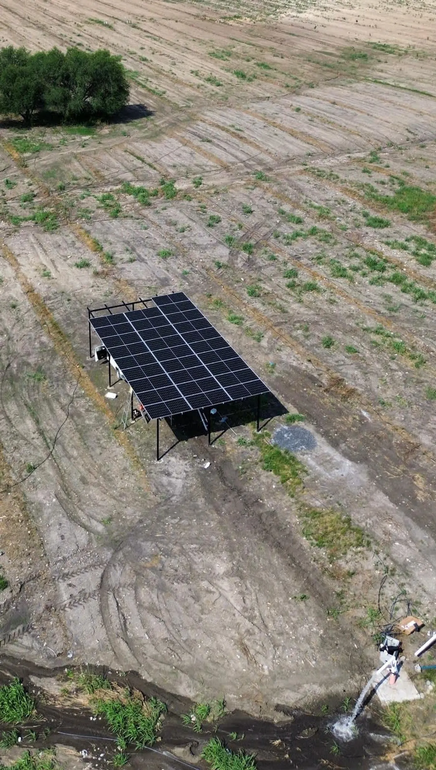 Bombeo solar 10 HP cítricos 3R Cadereyta