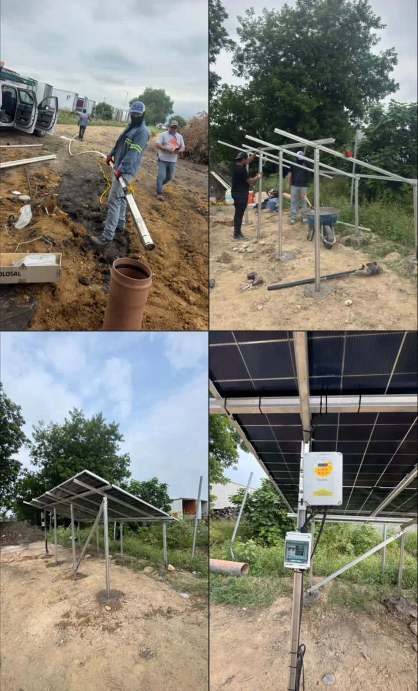 Bombeo solar Transportes RGC Cadereyta