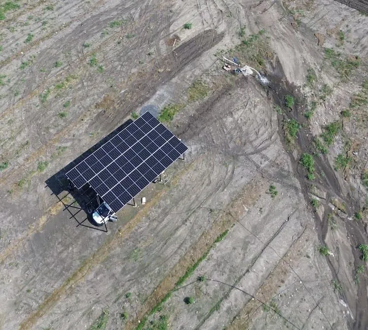 Sistema de bombeo solar