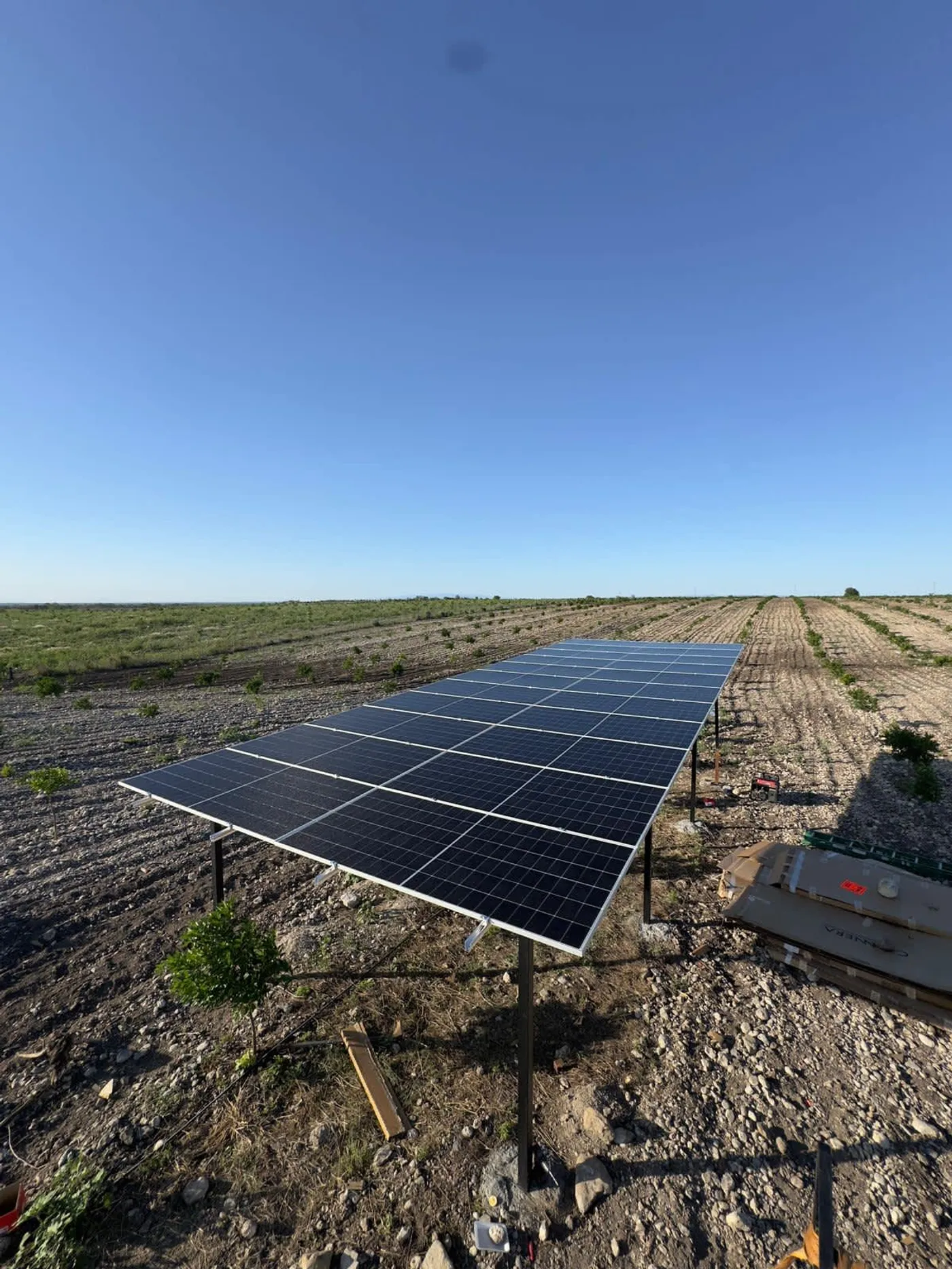 Bombeo solar 7.5 HP cítricos 3R Cadereyta