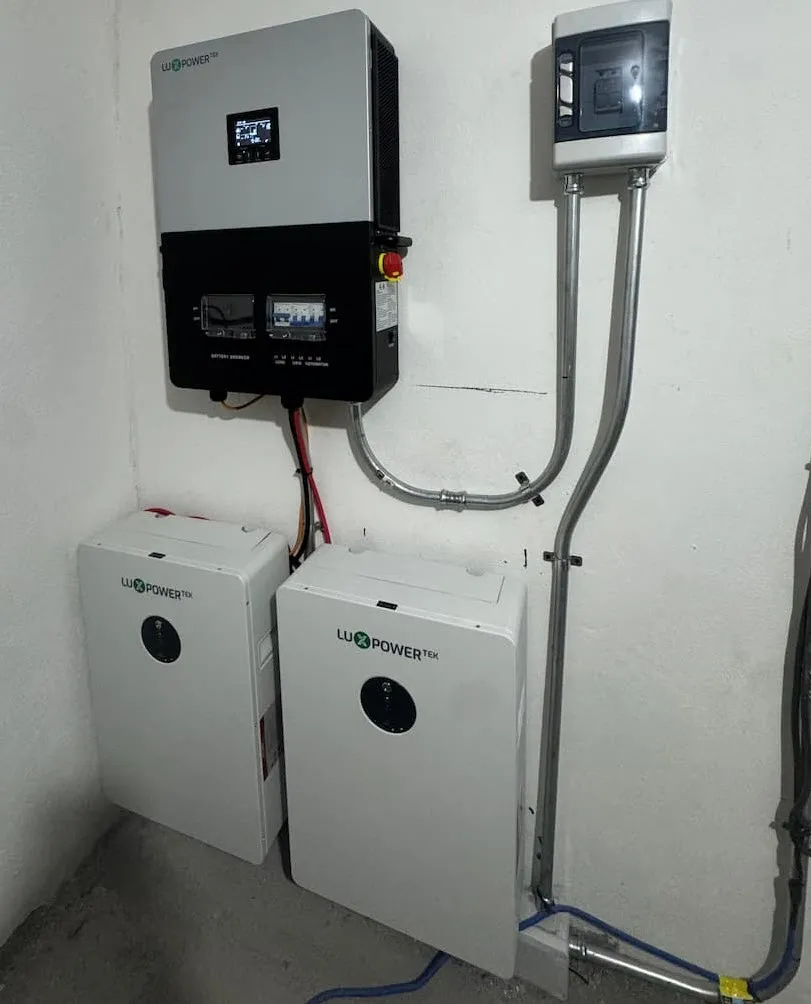 Sistema de baterías para energía solar
