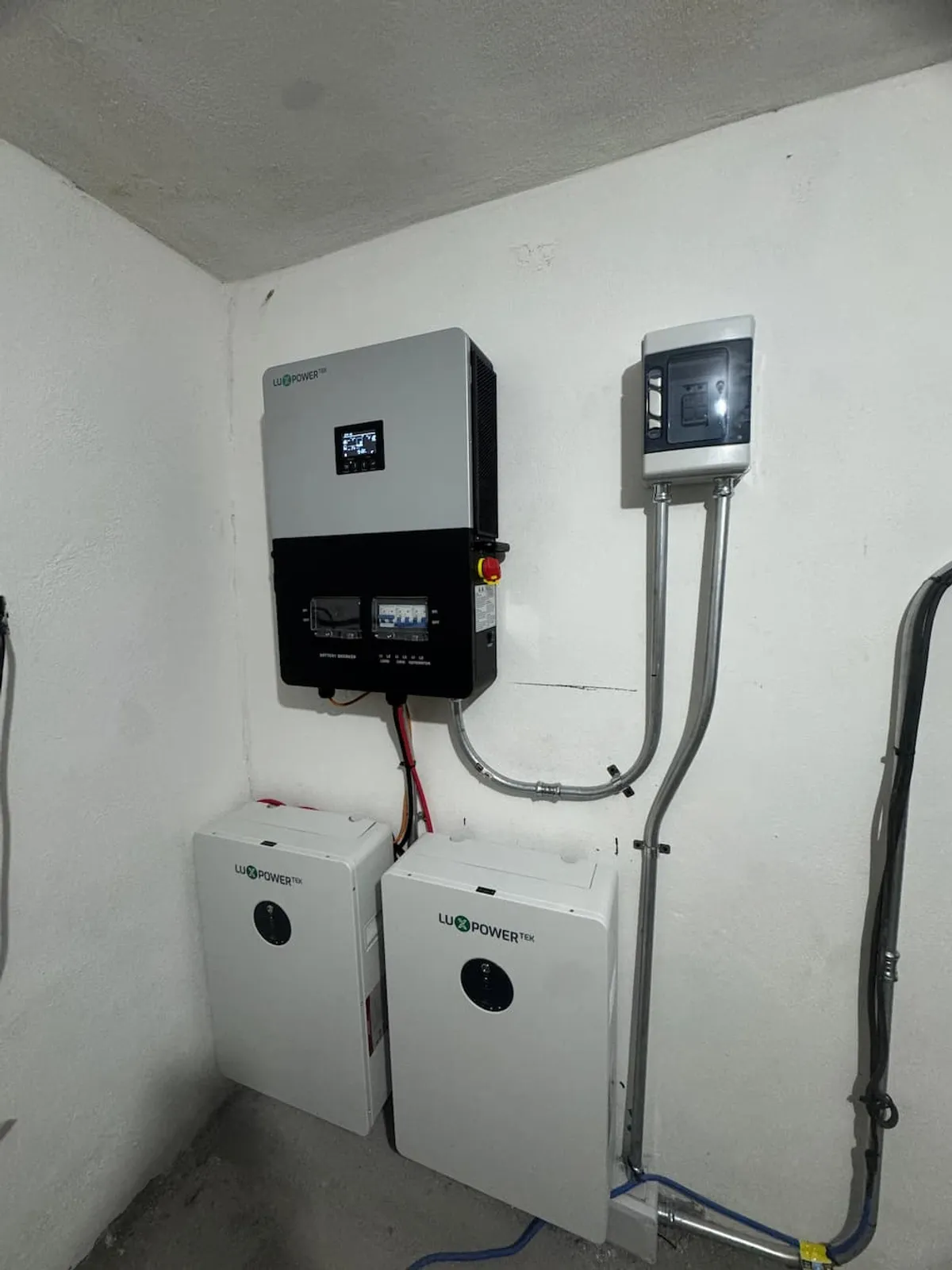 Sistema de baterías de litio para respaldo energético